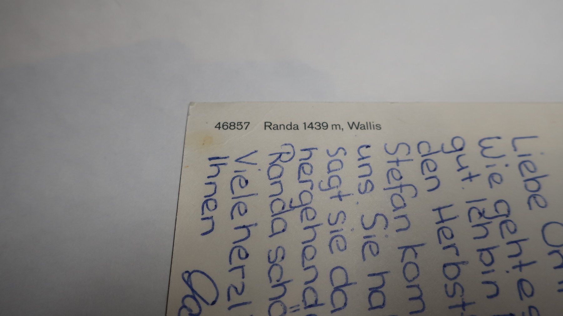Cartoline postali: Randa Wallis 1980 – Usato da Cormoret venduto da Pascalll2001 5