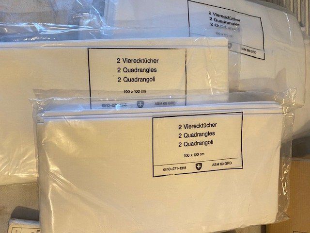Kit di pronto soccorso: LOT VERBANDSMATERIAL  CH ARMEE – Usato da Chur venduto da silbermon 4