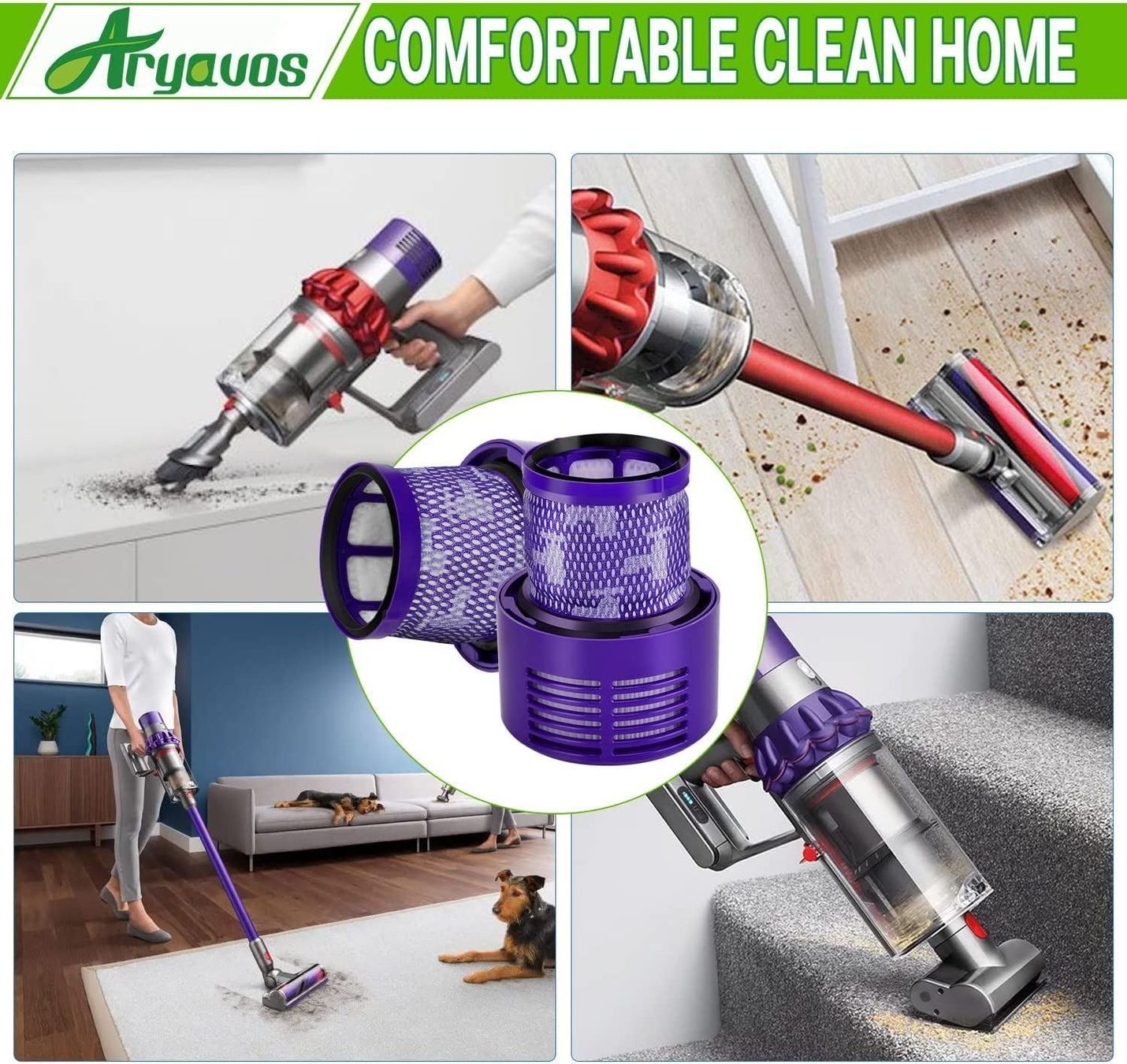 Ventilazione: Dyson Filter V10 Sv12 Sauger Ersatzteil – Nuovo e nell'imballaggio originale da Thun venduto da keller001 9