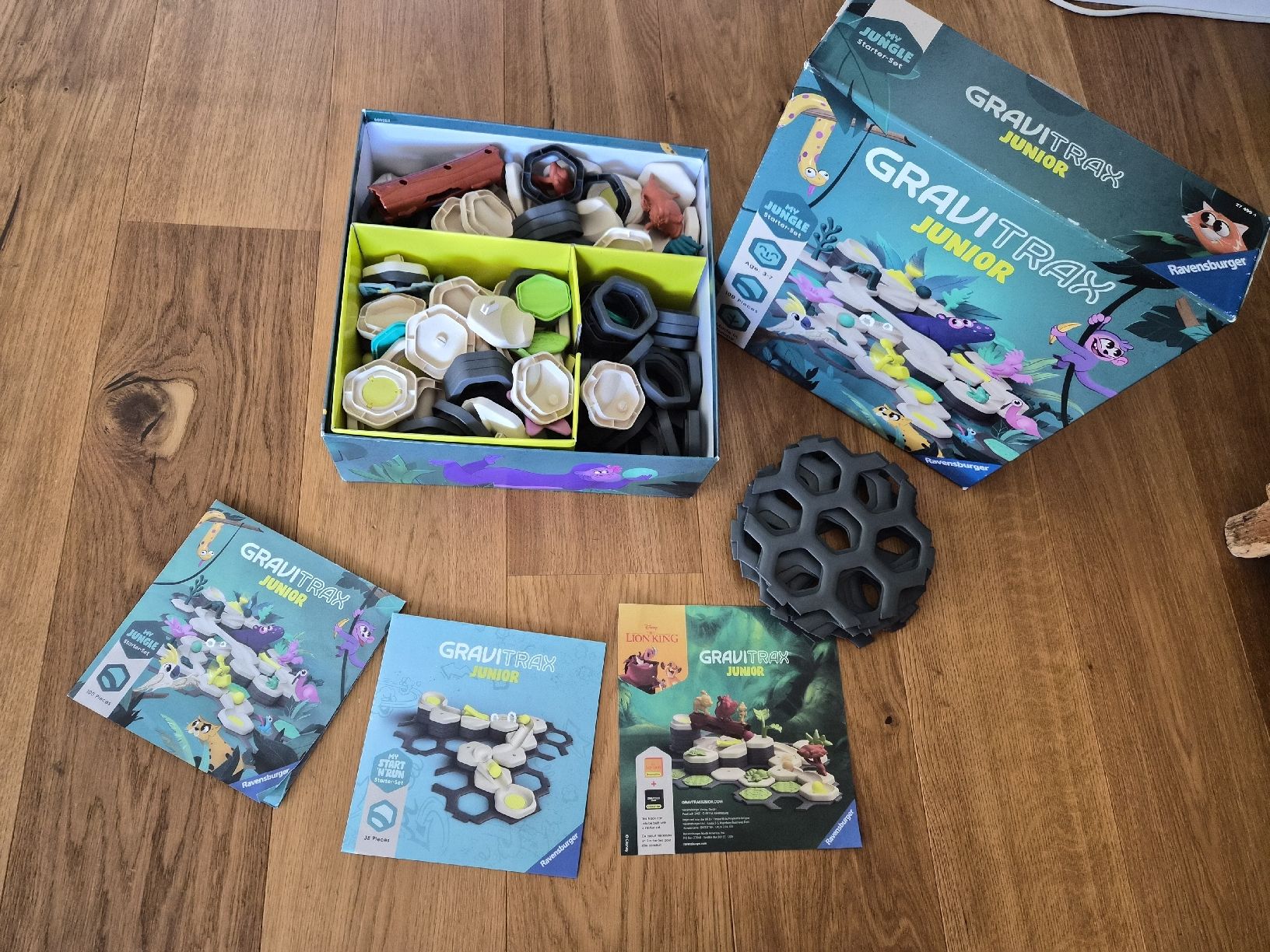 Ravensburger Giochi: Gravitrax Junior Jungle Starter-Set, neuwertig, komplett – Usato da Schwarzenberg LU venduto da LadySecondhand