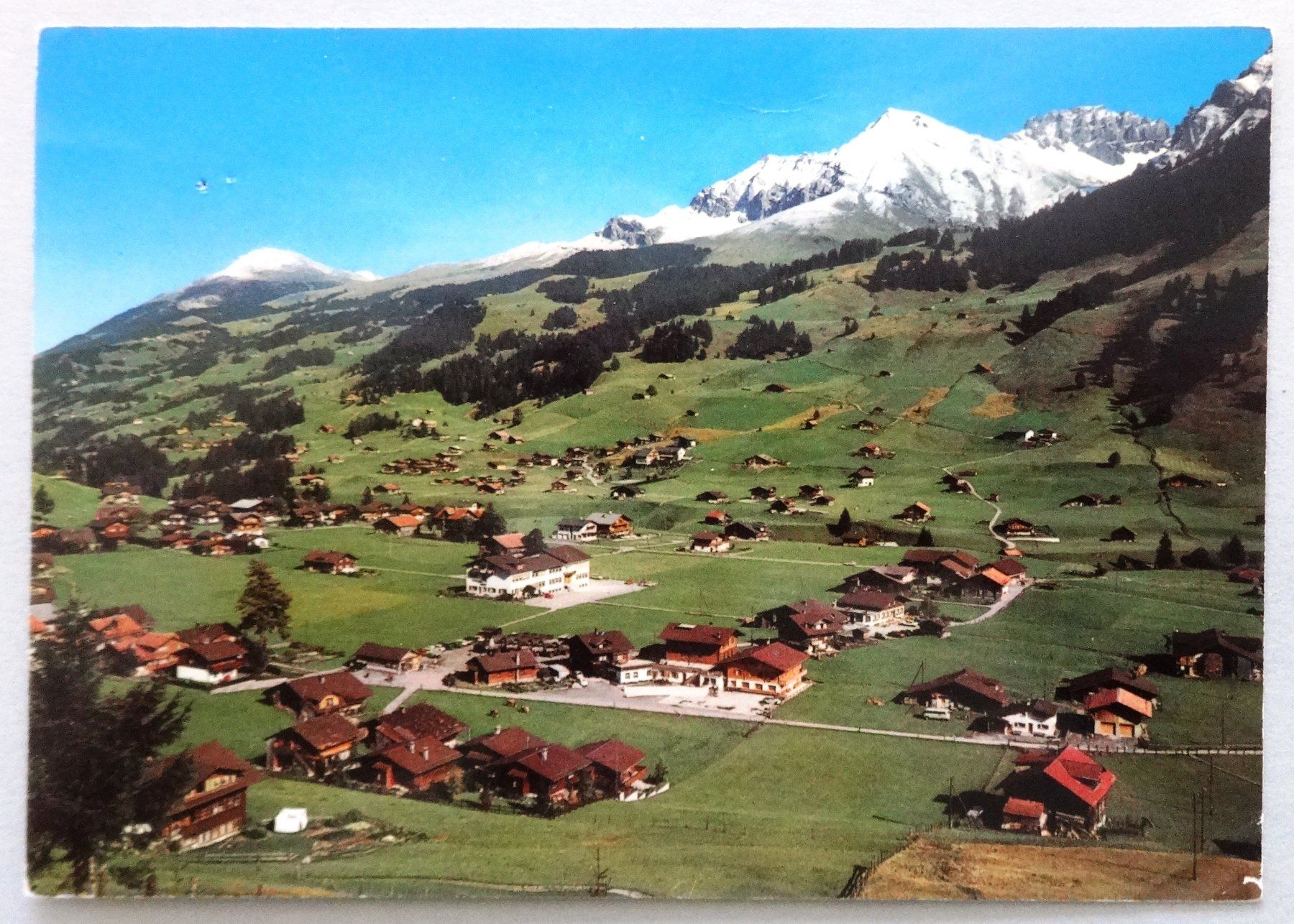 Ansichtskarten: Boden bei Adelboden – Defekt aus Fétigny von Billy2miny