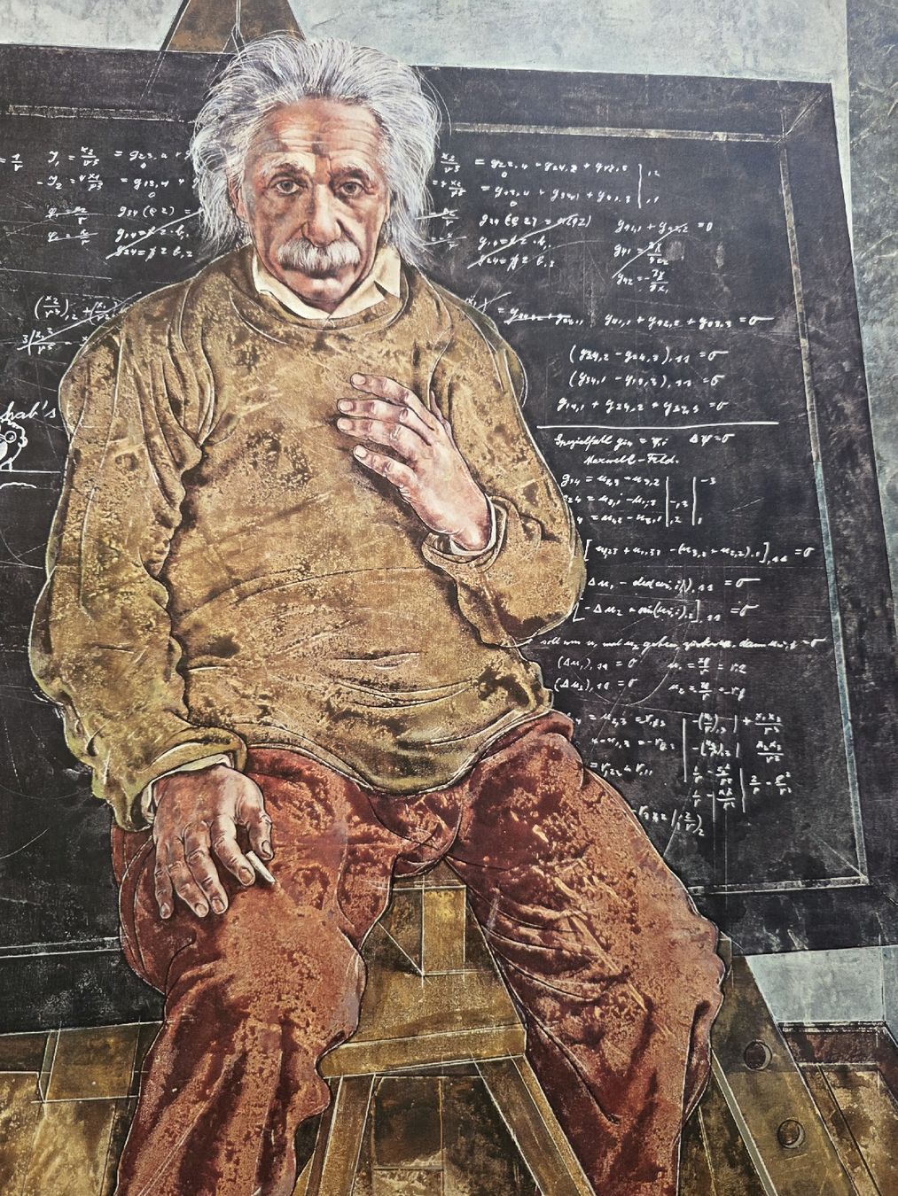 Foto & Immagini: Albert Einstein Poster, Kunstdruck – Usato da Suhr venduto da andreas_2008 1