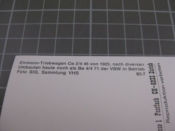 Cartoline postali: AK blaues Bähnli Triebwagen – Nuovo (secondo la descrizione) da Malters venduto da Marosko 2