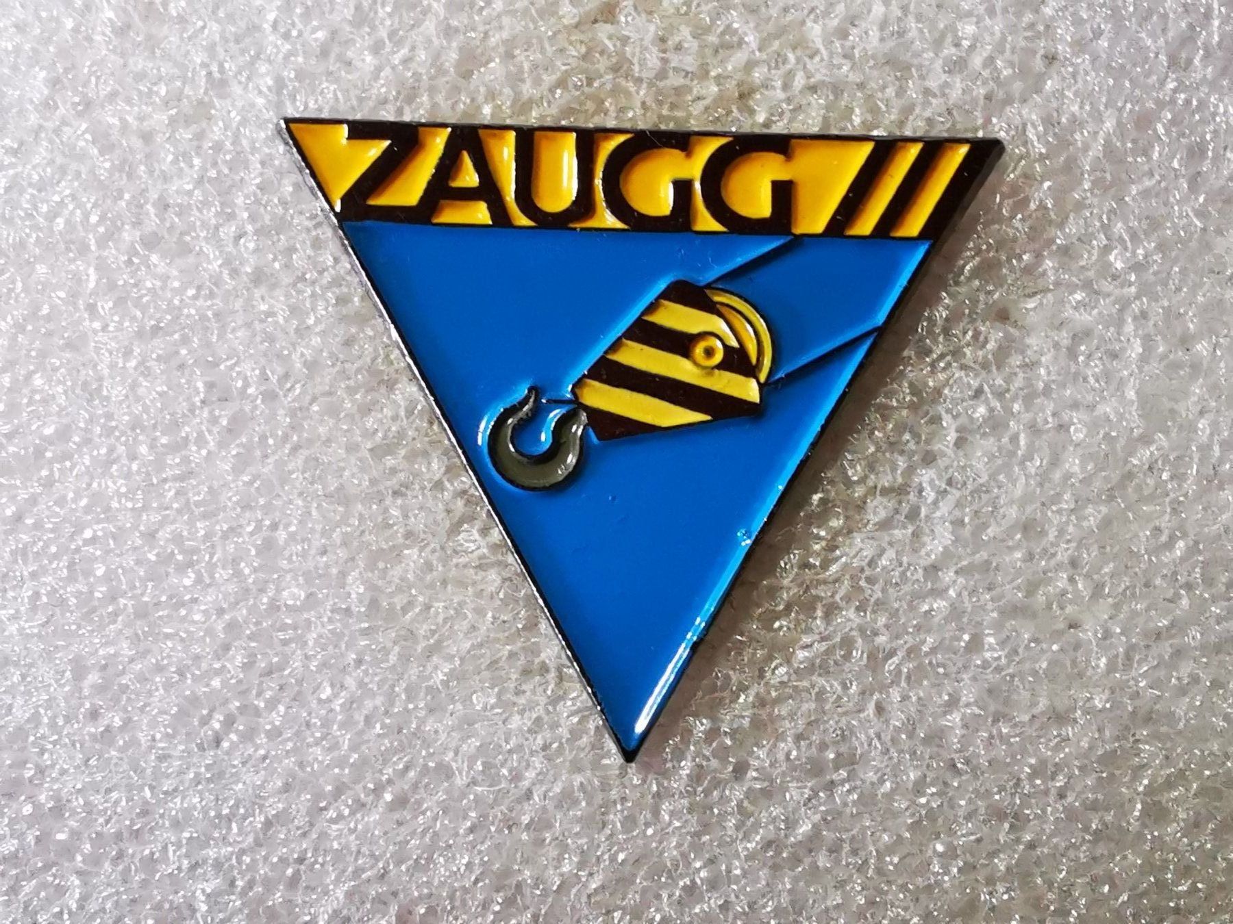 Placchette & Badge: Ansteckpin 86: Zaugg – Usato da Oppligen venduto da Pin-Fall-Shop