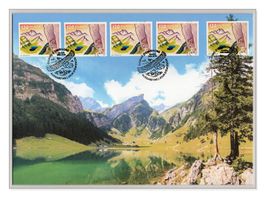 Sehenswürdigkeiten 2025 (G2/18) Alpstein Aescher Berge FDC