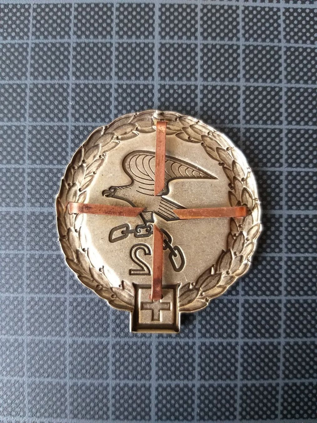 Placchette & Badge: Béretemblem Lehrverband Logistik 2 – Nuovo (secondo la descrizione) da Bauma venduto da SwissMilitaria 1