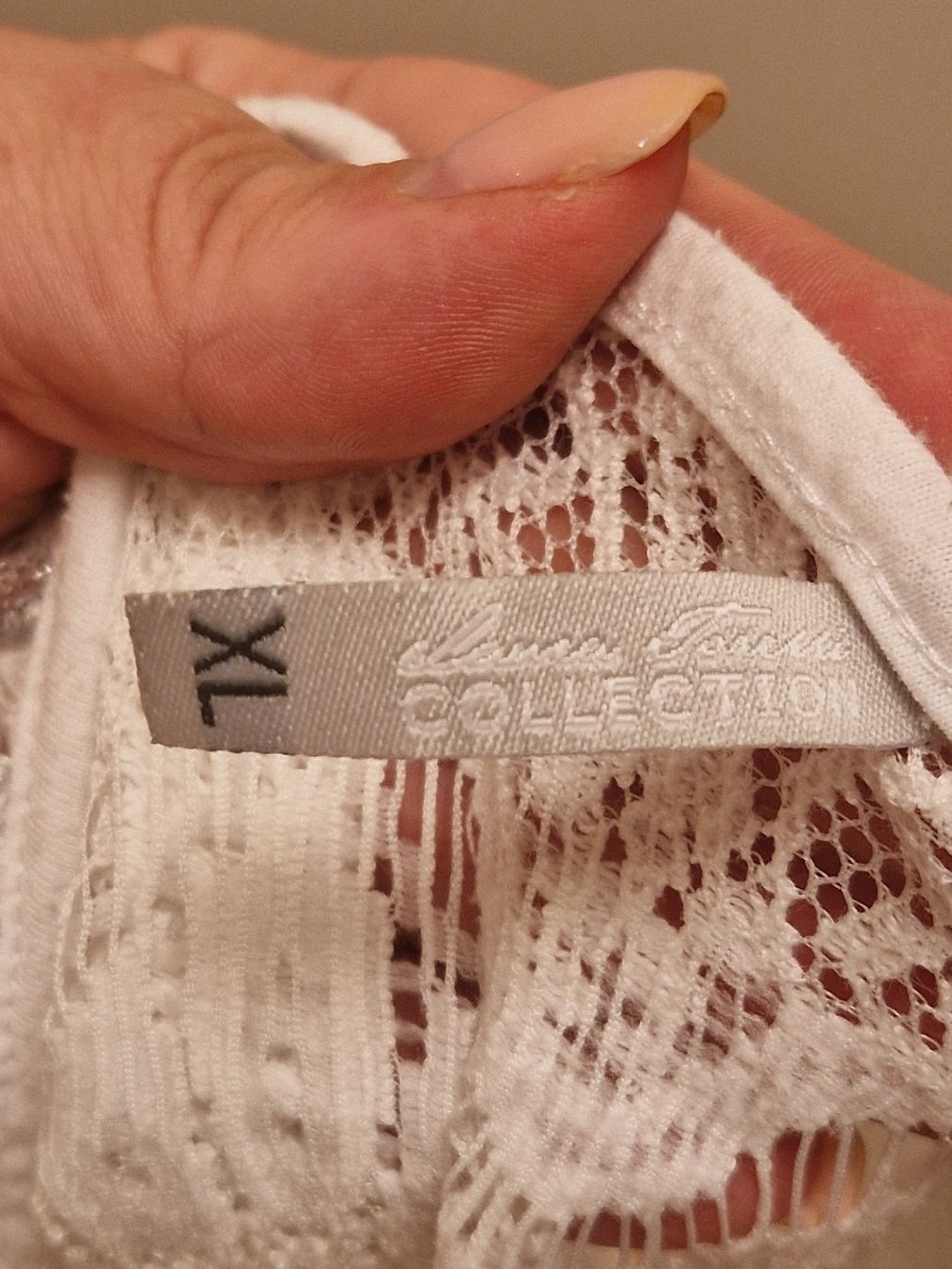 Chemisiers: Damen Bluse weiss Spitze – D'occasion à Binningen par Daja75 3