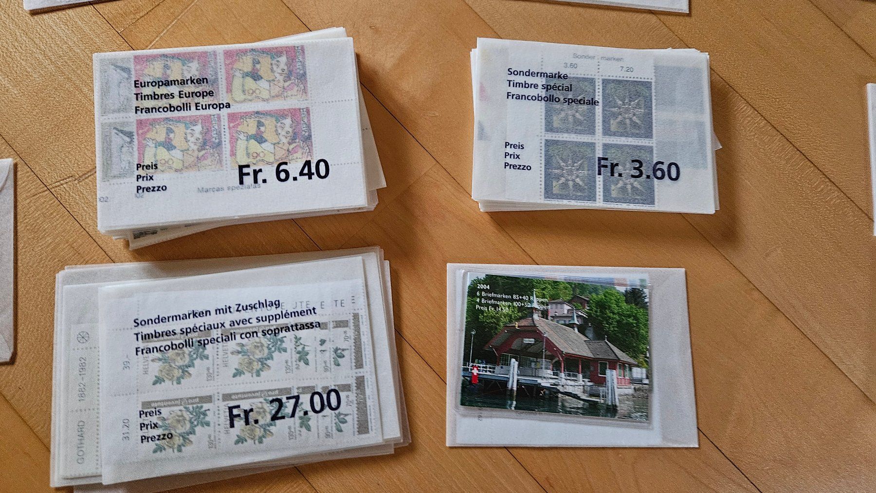 Tutti i francobolli: Marken Sammlung Schweiz incl. Sondermarken – Nuovo (secondo la descrizione) da Nuglar venduto da haasda1 2