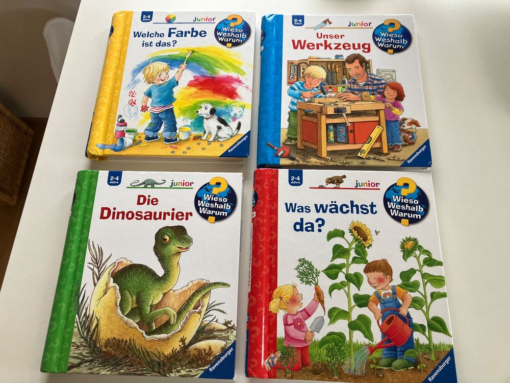 4er-set-ravensburger-b-cher-wieso-weshalb-warum-junior-2-gebraucht