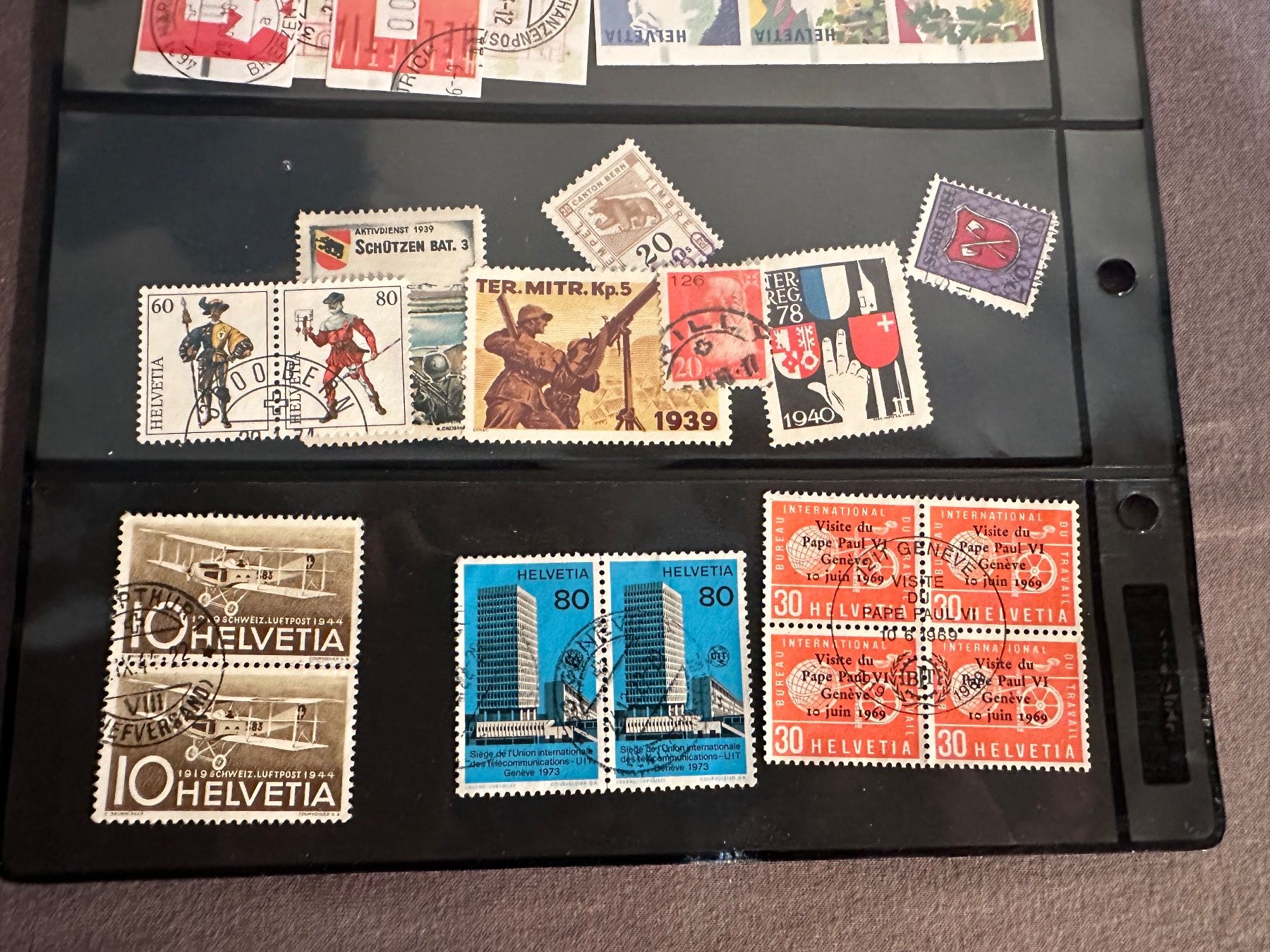 Tutti i francobolli: Chaos Sammlung Schweizer Briefmarken – Usato da Stettfurt venduto da 2442 2