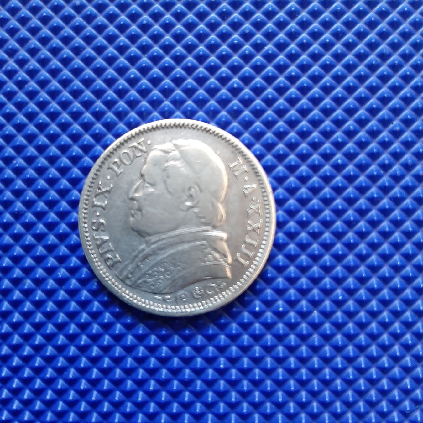 Alle Münzen: 1 LIRA 1868 Vatican – Gebraucht aus Carouge GE von cecob0909
