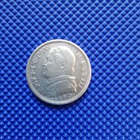 1 LIRA 1868 Vatican