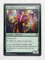 Deathbloom Gardener Magic The Gathering Karte, neuwertig!