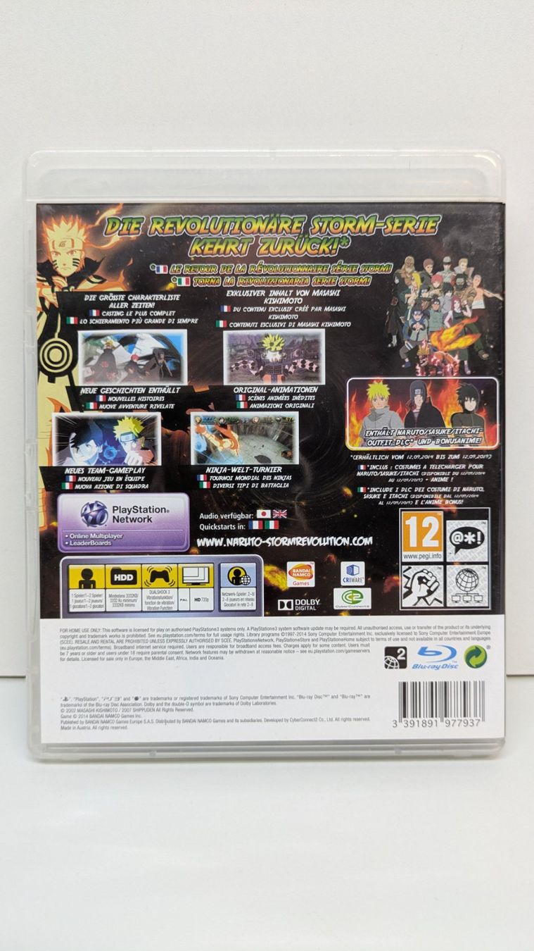 Giochi: Naruto Ultimate Ninja Storm Sammlung - PlayStation 3 – Usato da Menziken venduto da mame18 7