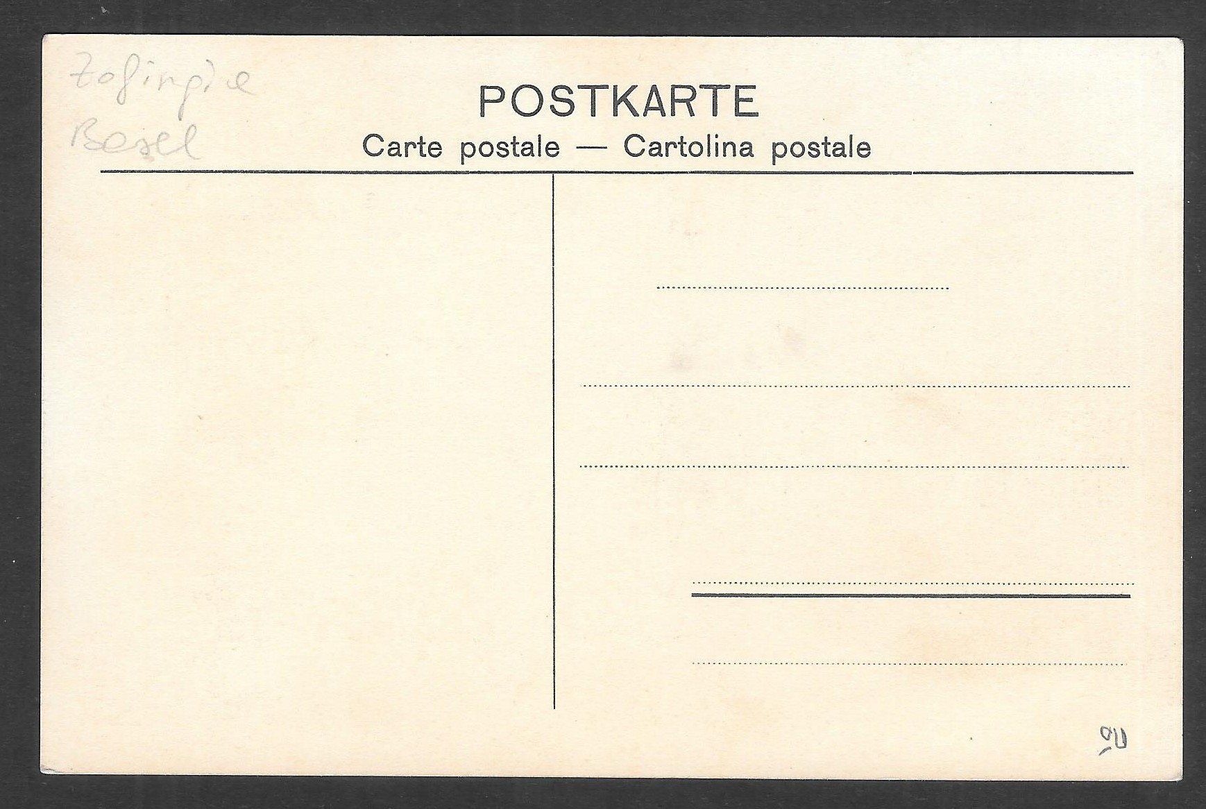Cartoline postali: Studentenverbindung Zofingia Basel – Usato da Olten venduto da clotaldi 1