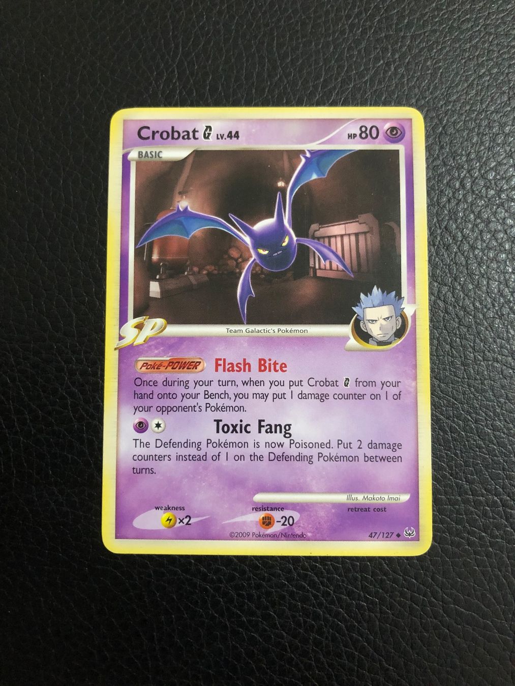 Pokémon Cartes à collectionner: 2009 Platinum - Crobat 47/127 Ab 1 – D'occasion à Paradiso par Pkmn10