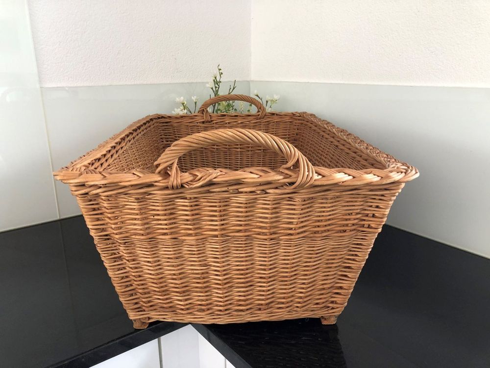 Alter Holz Wäschekorb Kaufen auf Ricardo