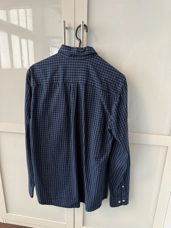 Chemise Jack & Jones à carreaux bleu marine, taille M