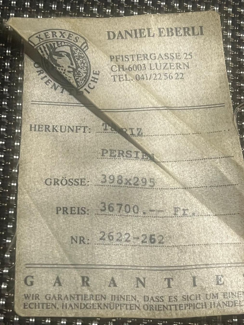 Tapis: Hochwertiger Orientteppich – D'occasion à Bern par p_h_zr77 3