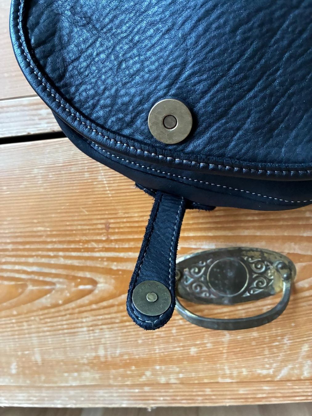 Borse da donna: Süsse Ledertasche schwarz neuwertig – Nuovo (secondo la descrizione) da Brunnen venduto da Dahab71 4