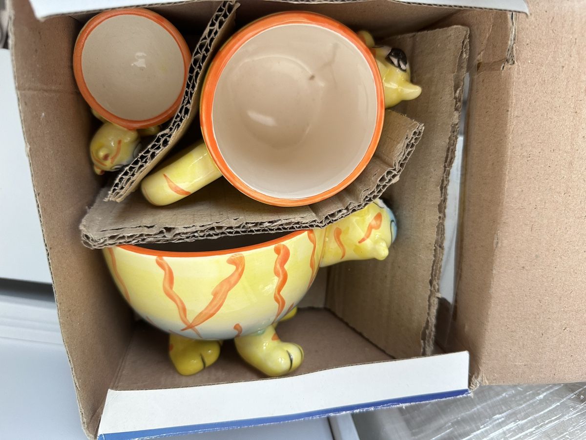 Set di piatti: Kinder Frühstücksset 4 tlg. Neu – Nuovo e nell'imballaggio originale da Frümsen venduto da Swissline90 5