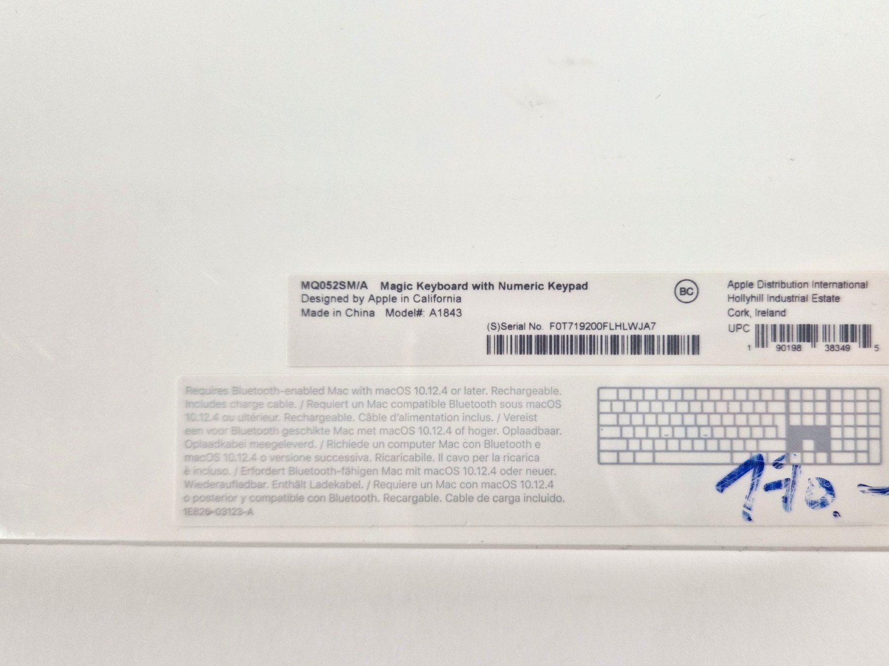 Apple Tastiere: Apple Magic Keyboard mit Ziffernblock – Nuovo e nell'imballaggio originale da Basel venduto da Restwert_Basel 4