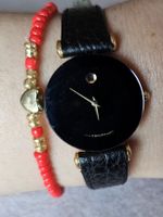 ZENITH Saphire Swiss Made Vergoldet Elegante Damenuhr 26.5mm