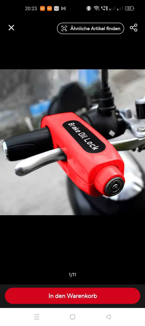 Lucchetti: motorrad schloss – Nuovo e nell'imballaggio originale da Schöftland venduto da magicX01 5