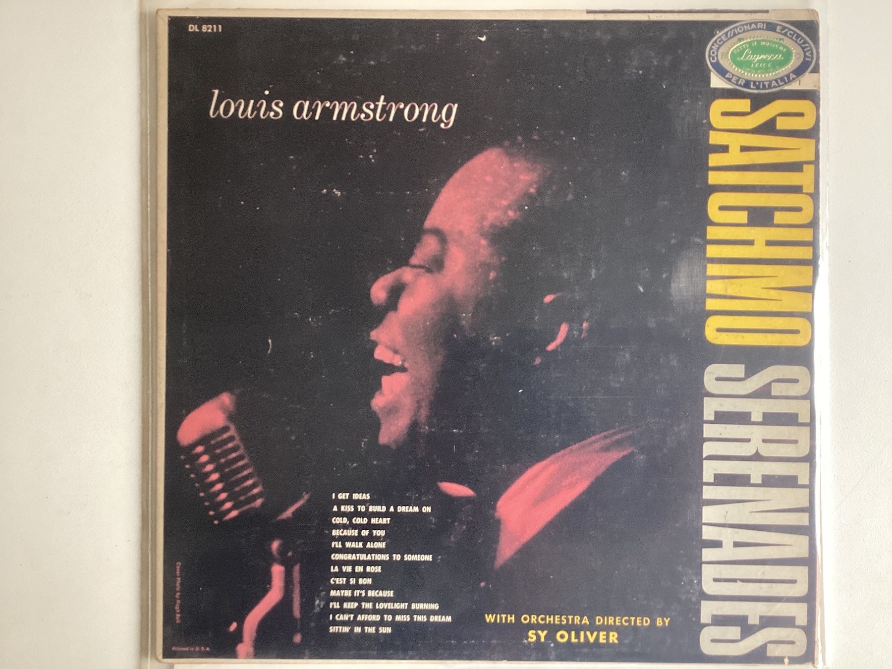 Dischi in vinile: Louis Armstrong LP - Satchmo Serenade – Usato da Gutenswil venduto da Hamzian