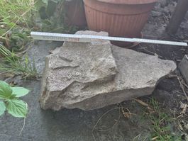 Schöner Stein für den Garten 