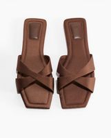 H&M Crossover Sandalen braun