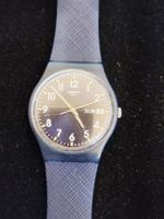 Montre Swatch Swiss Made (34 mm)-Cadran bleu / Date et jour 