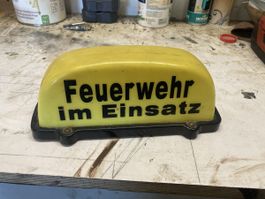 FEUERWEHR FAHRZEUG SCHILD