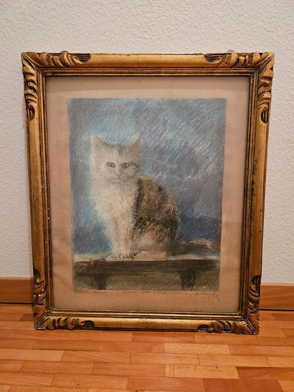 Posters & Illustrations: Katzen Pastell-Bild – D'occasion à Winterthur par Karat 1