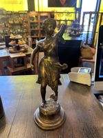 Statue femme bronze, art déco