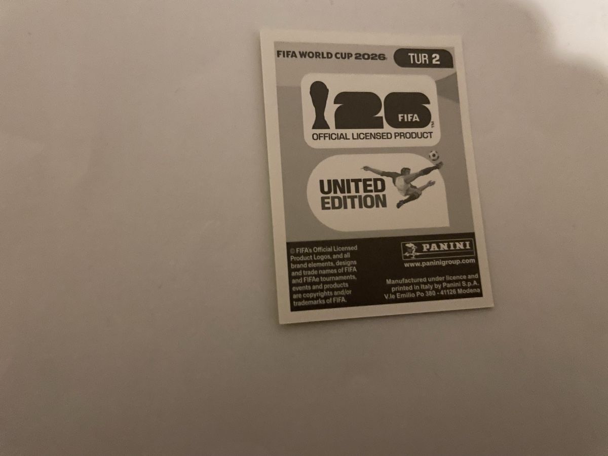 Panini Sammelbilder & Trading cards: FIFA WM 2026 Ugurcain Cakir TUR 2 – Neu (gemäss Beschreibung) aus Winterthur von Cobraforce 1