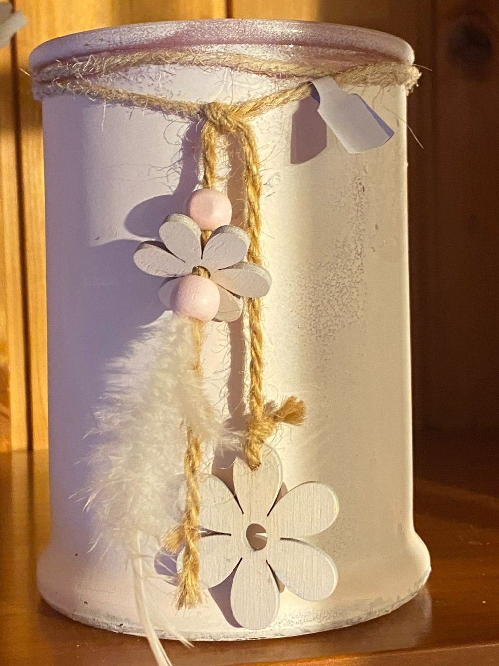 Portacandele: Windlicht -Glas,Shabby Chic-Rosa.2er-Set – Nuovo (secondo la descrizione) da Meienried venduto da ManuelaBoutique 6