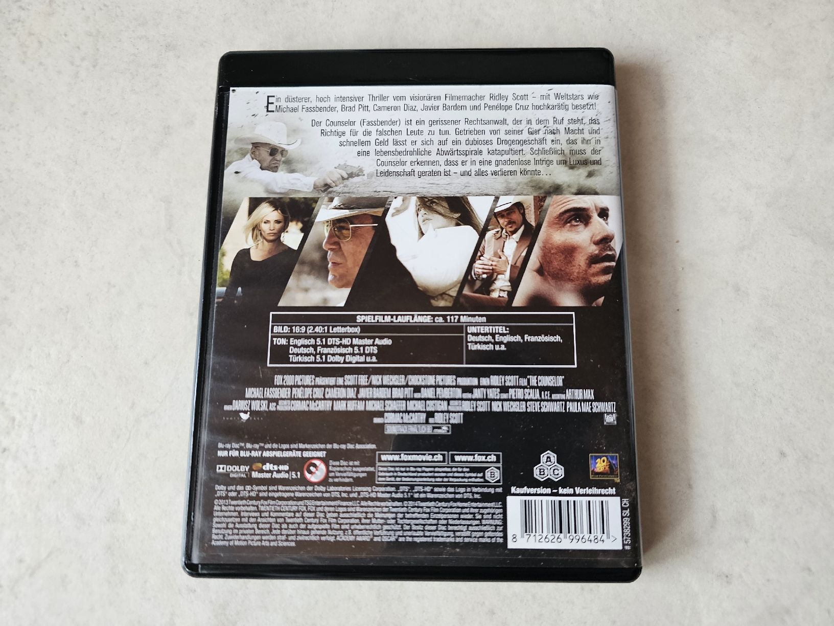 Tutti i DVDs: The Counselor  /  Bluray – Usato da Schneisingen venduto da backstore24 1