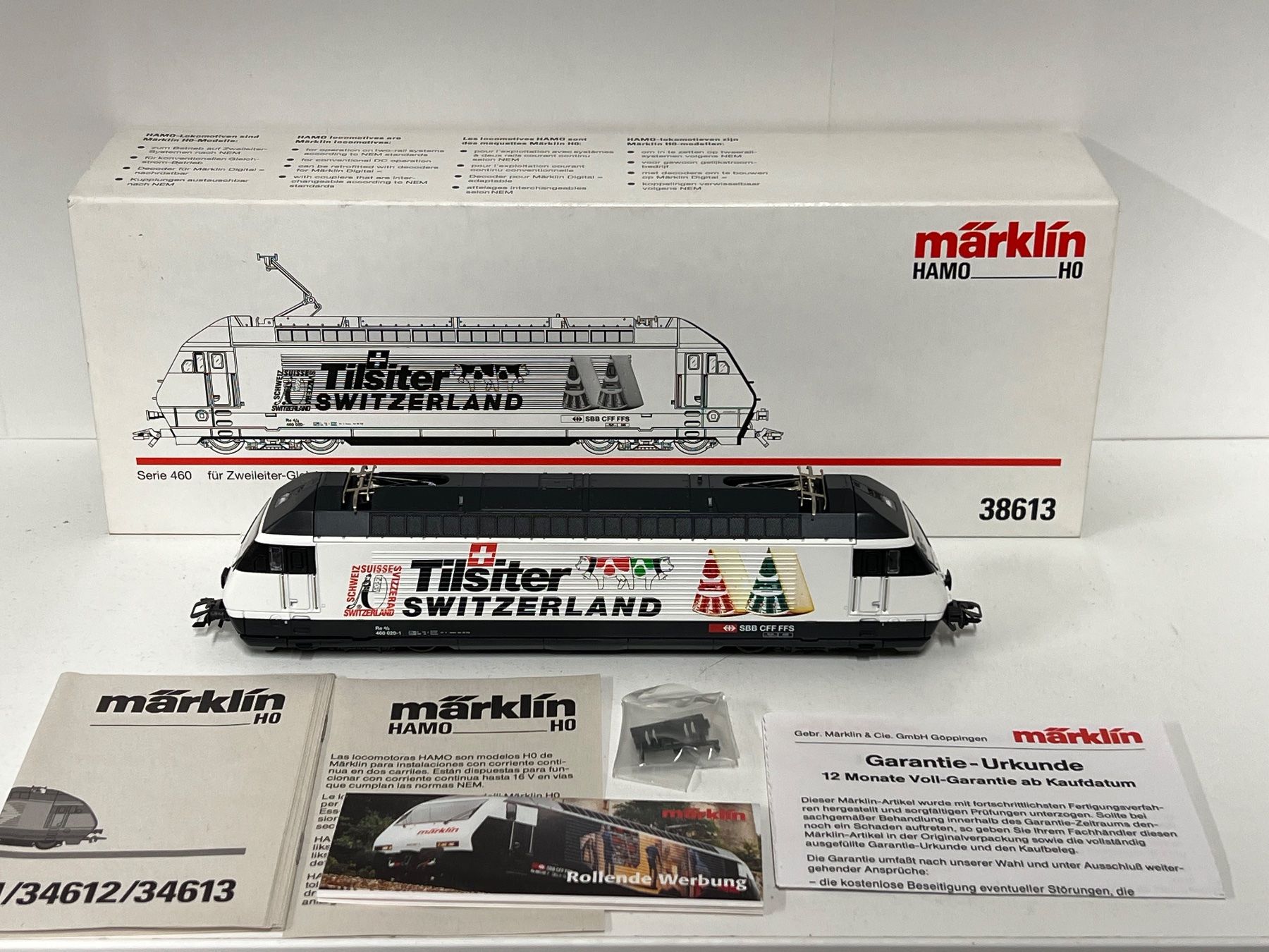Märklin Modelleisenbahnen: Märklin 38613 HAMO Tilsiter H0 DC – Neu (gemäss Beschreibung) aus Neuenhof von ludovicco