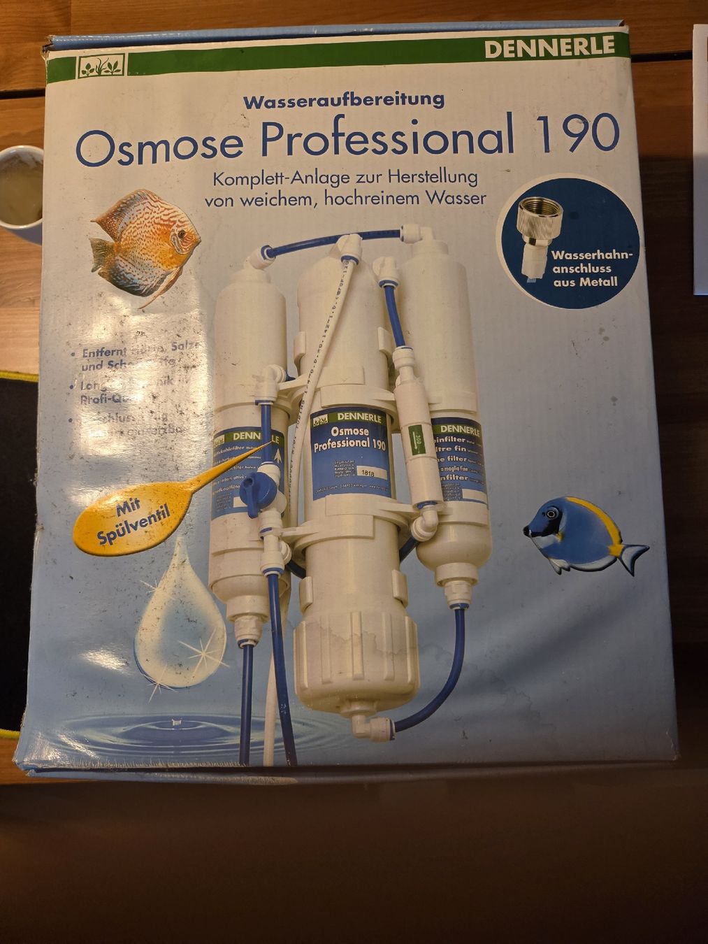 Dennerle Filtres: Dennerle Osmose Professional 190 – Défectueux à Mols par pge_5vxh