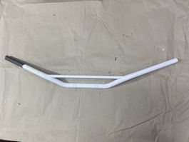 Guidon blanc divers Moto ( Yamaha DT 125 , DTR )