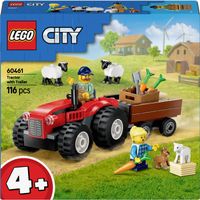 LEGO 60461 City Traktor mit Anhänger - Spielzeug mit Traktor