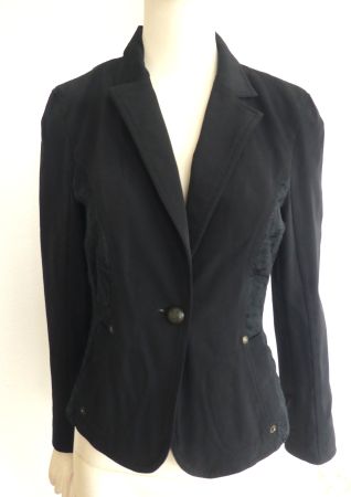 MARCCAIN Jacke Blazer Spitzeneinsatz top Zustand, Gr. N3/38