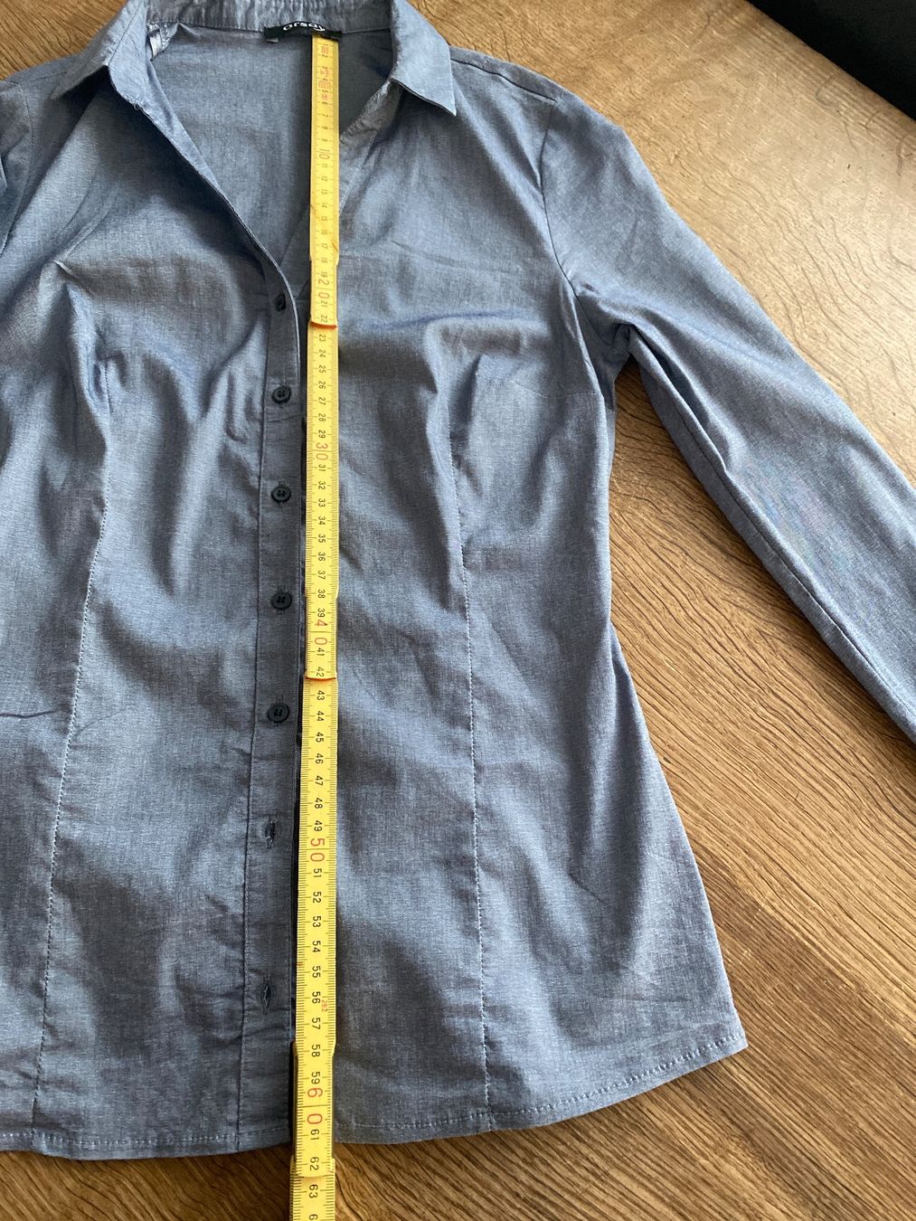 Orsay Camicette: ORSAY HEMD/BLUSE Gr.36/S / tailliert / rauchblau meliert – Usato da Frauenfeld venduto da Boldi46 6