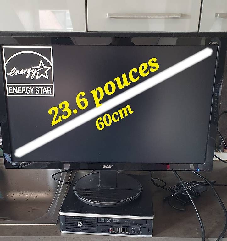 Acer Monitor: Moniteur Acer K242HQL  60cm 23.6" – Usato da Servion venduto da meno999 1