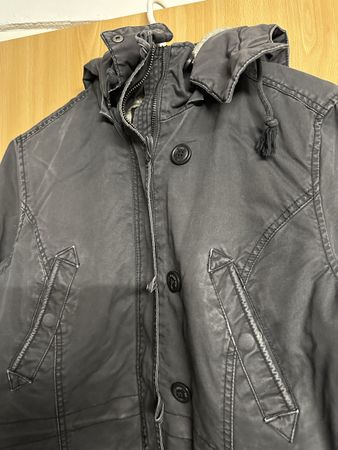 Warme Winterjacke H&M Gr.42 Teddyfell gefüttert