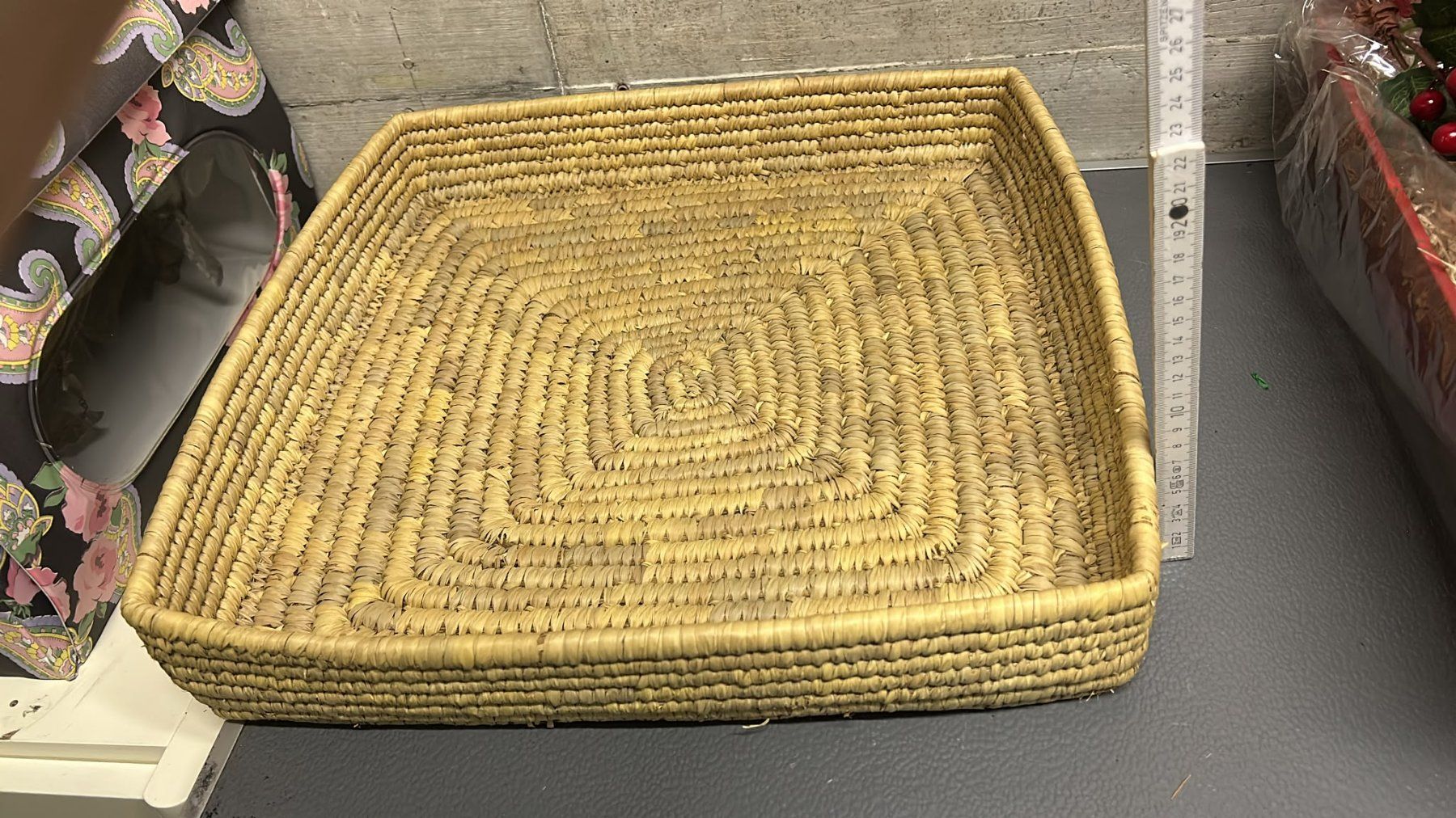 Sonstiges für Haushalt & Wohnen: Grande cesto quadrato beige – Gebraucht aus Melano von H-Sara 1
