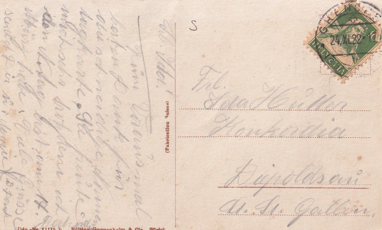 Cartes postales: Grenchen Kantonalbank – D'occasion à Olten par clotaldi 1