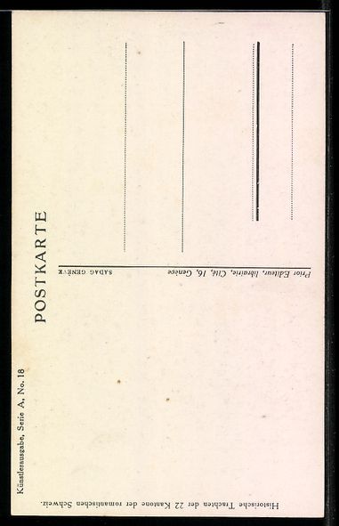 Cartoline postali: St. Gallen, Paar in Schweizer Trachten u – Usato da Berlin venduto da bartko-reher 1