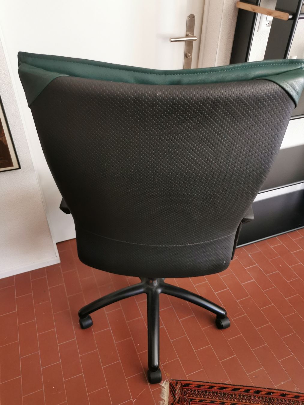 Sedie: Bürostuhl Leder Grün – Usato da Horw venduto da sisthando 1